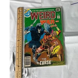 Weird War Tales #73 (Mar 1979) DC Bronze Age Joe Kubert "The Curse"